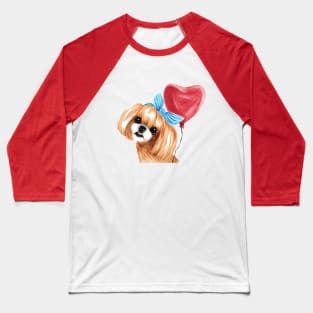 Shih Tzu Baseball T-Shirt